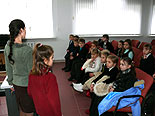 
Экскурсия учеников 2 «Б» класса минской гимназии №7 по приходу "Всех скорбящих Радость".
