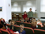
Экскурсия учеников 2 «Б» класса минской гимназии №7 по приходу "Всех скорбящих Радость".
